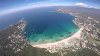 Parapente en Corse  De la montagne à la mer [upl. by Yeliw]