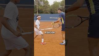 You need to relax to hit a more powerful forehand ✨ tennis tennistips coachmouratoglou [upl. by Anselmo]