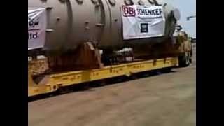 alatas biglift co ltd with heavy and long cargo [upl. by Acinorrev]