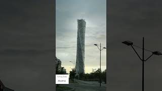 Turning Torso Tower of Malmö  Sweden October 2024 [upl. by Perretta115]