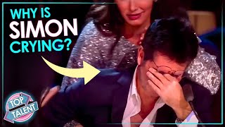 4 Times Simon Cowell Broke Down CRYING on TV [upl. by Jedidiah]