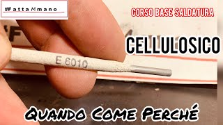 💯💥 Come saldare l’elettrodo cellulosico E6010 spiegato passo passo per principiante saldatura [upl. by Pufahl]