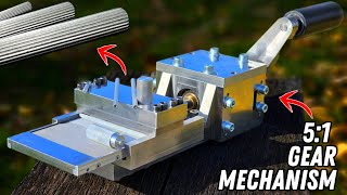 I BUILD a Knurling MACHINE for Serial Manufacturing [upl. by Tehr907]