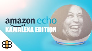 New Kamalexa Amazon Echo Rambles And Never Answers Your Questions [upl. by Grussing804]