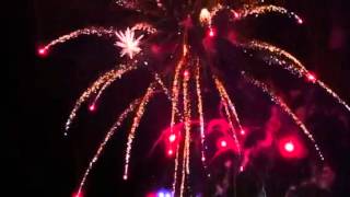 West Wittering jubilee celebrations fireworks [upl. by Ybocaj423]