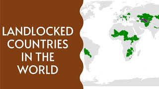 Landlocked Countries In The World [upl. by Osnerol268]