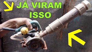 Basta Ter Cano PVC  Muito Simples e Eficaz  Invento Sensacional Com Makita  Vai Virar Febre [upl. by Assirhc]