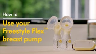 Abpumpen mit der Freestyle Flex von Medela [upl. by Anoi38]