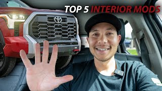 Upgrade Your Toyota Tundra Interior with These Top 5 Mods [upl. by Vezza912]