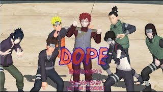 【 MMD Naruto】 DOPE 【BTS  방탄소년단 】 [upl. by Ymereg]