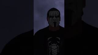 Sting Entrance  Wwe 2k24  wwe2k24 [upl. by Nauqat]