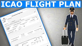 How To Fill ICAO Flight Plan [upl. by Atinihc]