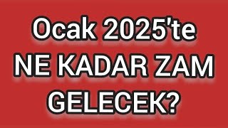 Tahmini Ocak 2025te SED ödemesi engelli ve yaşlı aylığı evde bakım maaş zammı ne kadar olacak [upl. by Ecyal305]