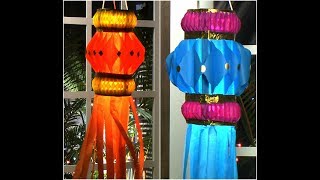 DIY cardboard Lantern How to make lanterrn [upl. by Alanah]