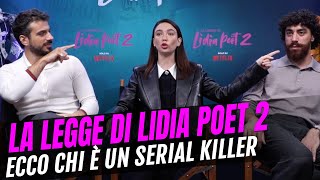 Lidia Poët 2 intervista a Matilda De Angelis quotEduardo Scarpetta ha la faccia da serial killerquot [upl. by Dygal]