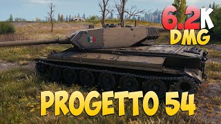 Progetto 54  7 Kills 62K DMG  Traditional  World Of Tanks [upl. by Alli]