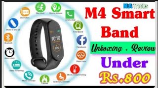 M4 SMART BAND  UNBOXING AND FULL SETUP  HOW TO CONNECT M4 SMART BAND WITH MOBILE  FITPRO APP2020 [upl. by Humphrey]