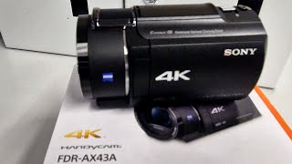 Sony AX43A in Action A Comprehensive Camera Handycam 2024 [upl. by Yeorgi]