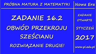 Zadanie 162 Matura z Nową Erą PR Styczeń 2017 Stereometria [upl. by Arden]