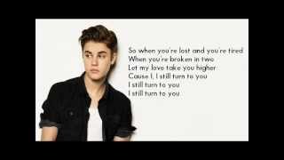 Justin Bieber  Turn To You Karaoke  Instrumental [upl. by Rahs]