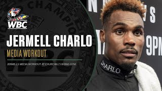 Jermell Charlo Media Workout [upl. by Publea229]