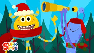 The Great Christmas Tree Hunt  Kids Songs  Super Simple Songs [upl. by Xaviera]