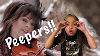 LINDSEY STERLING amp THE TENORS  EIGHT YEAR OLD REACTS  WHO WANTS TO LIVE FOREVER [upl. by Lauber721]