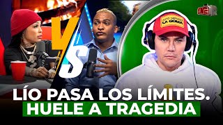 LÍO ENTRE MELVIN TV Y LA MAMI JORDAN PASA LOS LIMITES HUELE A TRAGEDIA [upl. by Lebasy]