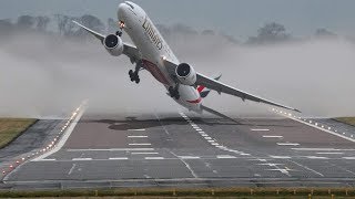 Scary Plane Crosswind Landings Compilation [upl. by Salsbury]