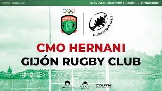 CMO HERNANI vs GIJÓN RUGBY CLUB J5 Division Honor B 20241124 1200 [upl. by Vidovik]