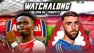 ARSENAL 21 NOTTINGHAM FOREST  PREMIER LEAGUE WATCHALONG W TROOPZ [upl. by Cindy410]