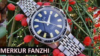 Merkur Fanzhi Dive Watch Review [upl. by Aria]