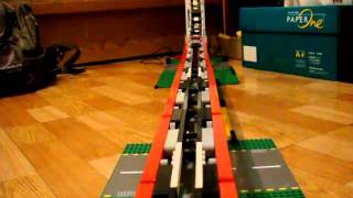 LEGO rollercoaster 樂高雲霄飛車 backside [upl. by Carolle398]