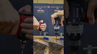 ไขควงกระแทกไร้สาย Milwaukee M18 FID30 vs สว่านไร้สาย BOSCH GSB18V150C [upl. by Lebar]