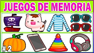 🔴🟡🟢 TEST DE MEMORIA VISUAL Para NIÑOS y ADULTOS  JUEGO para MEJORAR tu CONCENTRACIÓN [upl. by Tlok575]