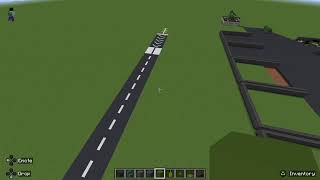 Playing Minecraft making a Vietnam US airbase pt3 helipad [upl. by Dewhurst]