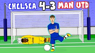 🥶43 CHELSEA vs MAN UTD🥶 Cole Palmer Hattrick Goals EPL Highlights [upl. by Malorie]