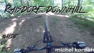 Raisdorf Downhill 11 Vorstellung aller Abfahrten VLOG1  crashwhips  Michel Korsch [upl. by Anomahs]