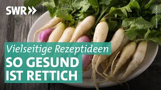 Rettich So gesund und lecker ist das deutsche Superfood  Marktcheck SWR [upl. by Adnarrim48]