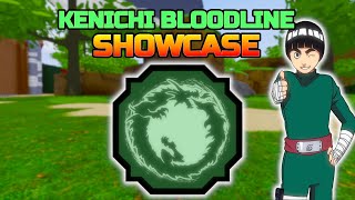 KENICHI BLOODLINE SHOWCASE in SHINDO LIFE ROBLOX  SHINDO KENICHI BLOODLINE SHOWCASE [upl. by Eiloj]