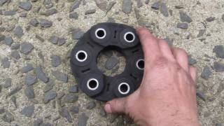 BMW Z3 drive shaft drive line clunk noise [upl. by Ennairrac]