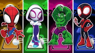 Marvel Venom Cartoon 🆚 Ironman 🆚 Spiderman🆚 Hulk🆚 Miles Morales💥💫 Who Is Stronger 💪⁉️ [upl. by Fredek786]