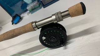 Fly Rod Reel Seat Upgrade  Repair [upl. by Kile977]