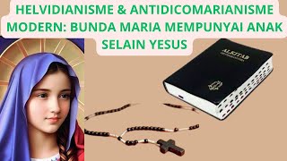 HELVIDIANISME amp ANTIDICOMARIANISME MODERN BUNDA MARIA MEMPUNYAI ANAK SELAIN YESUS [upl. by Philana]