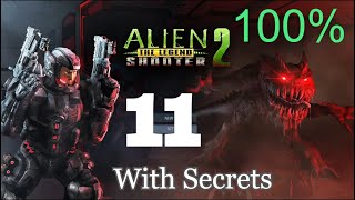 Alien Shooter 2 The Legend  Mission 11 With Secret [upl. by An]