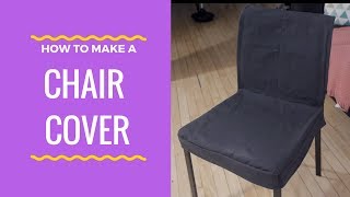 DIY Chair Cover M4404 [upl. by Perry]