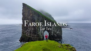 Top 10 Places To Visit In The Faroe Islands  Travel Guide [upl. by Sucramad]