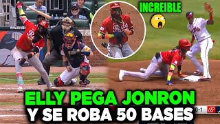 Elly De La Cruz Explota y Batea de 43 Con Enorme Jonron y Llega a 50 Bases Robadas en MLB [upl. by Soraya]