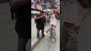 Rattlin Bog chug with BadlandsChugs in Times Square [upl. by Asilef140]