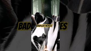 Badger Noises shorts  🦡Badger Sounds [upl. by Margaret]